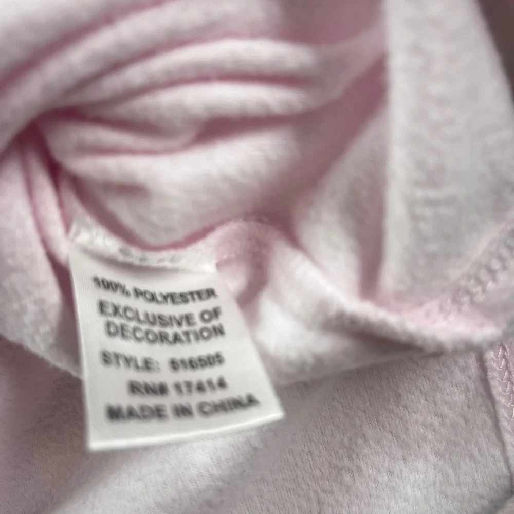 Miss Elaine Pink Fleece Nightgown Smocked Floral Embroidered Long Sleeve Medium‎